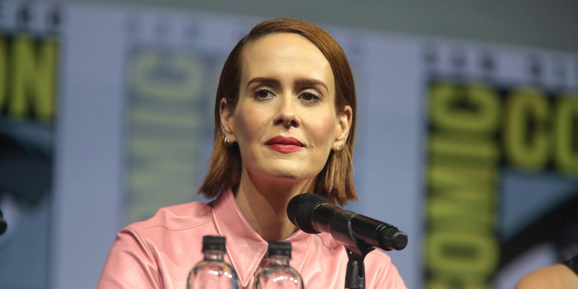 sarah paulson fatsuit