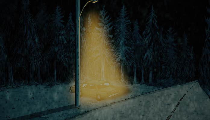 animated scene from sasquatch