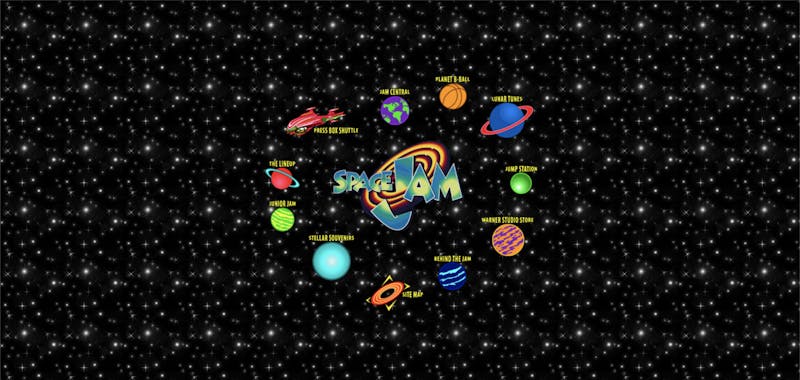 space jam 1996 website