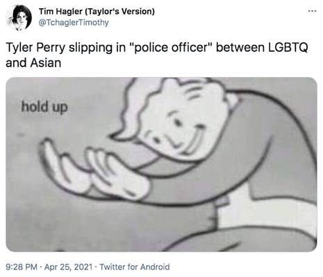 tweet about tyler perry oscar speech