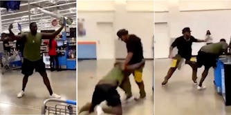viral video walmart fight man misidentfied as bruce campbell