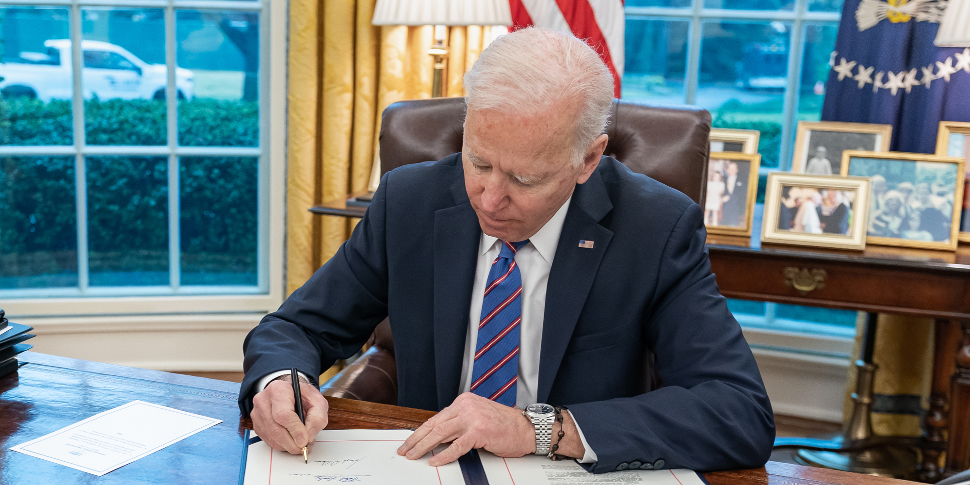 Joe Biden Signs Cybersecurity Executive Order Amid Colonial Attack