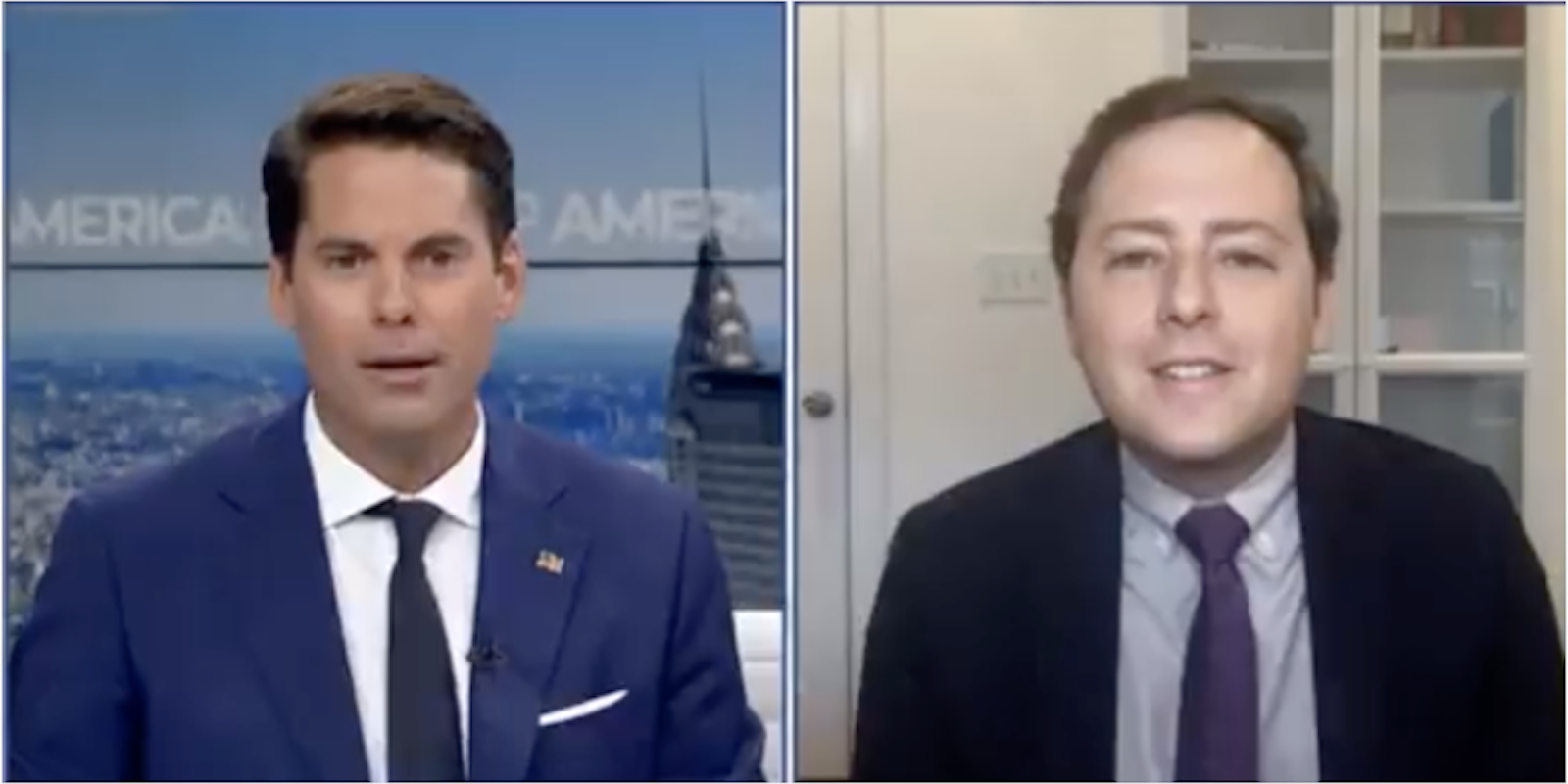 Obama speechwriter David Litt roasted Newsmax anchor about the Dominion lawsuit in a segment about SNL