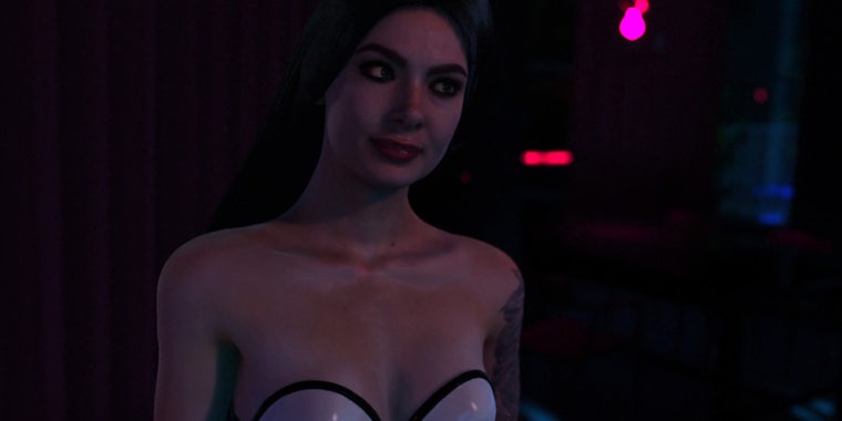 An image from Holodexxx's Lady Euphoria game