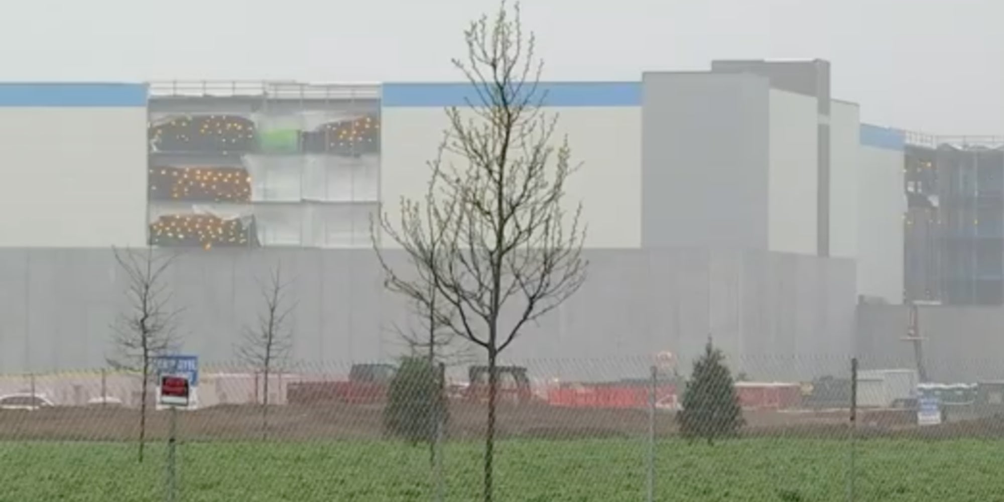 amazon facility, noose inside amazon facility