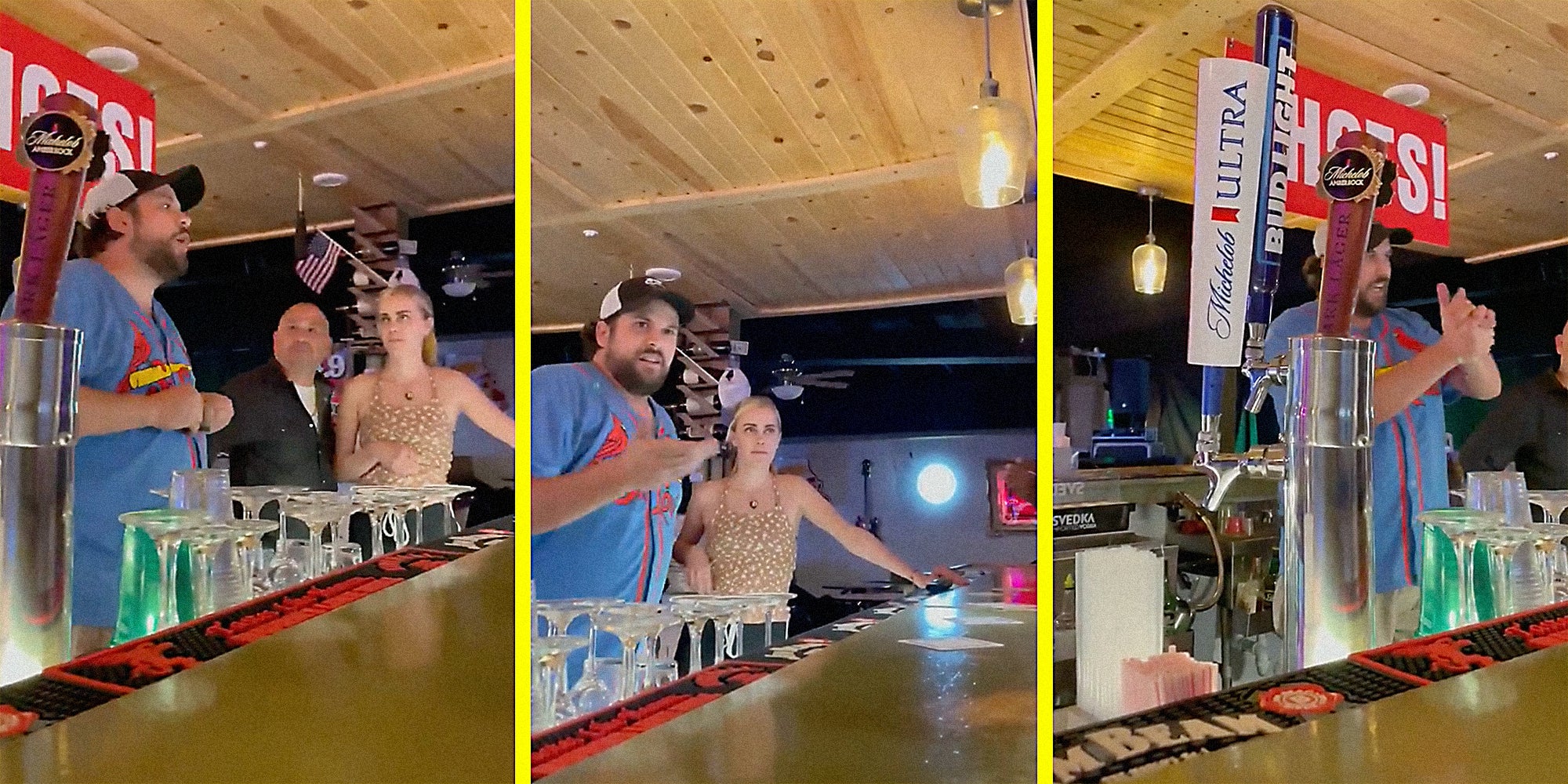 Video Bartender Refuses to Serve Military Veteran, Crushes Her ID Card