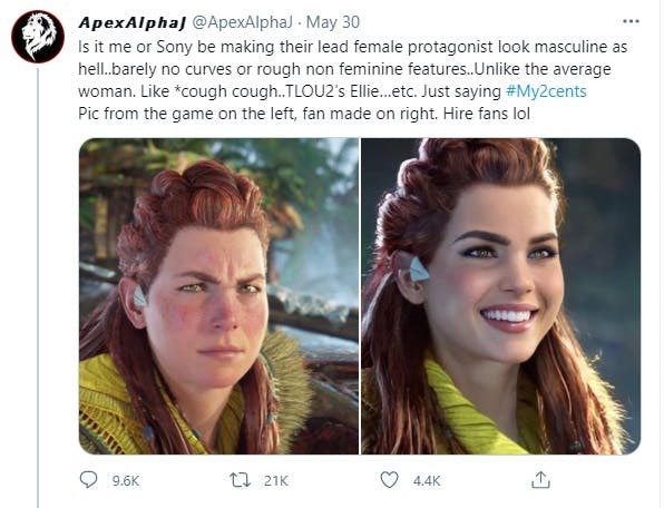 Horizon: Zero Dawn - Complete Edition GAME MOD Aloy - Hair Colors