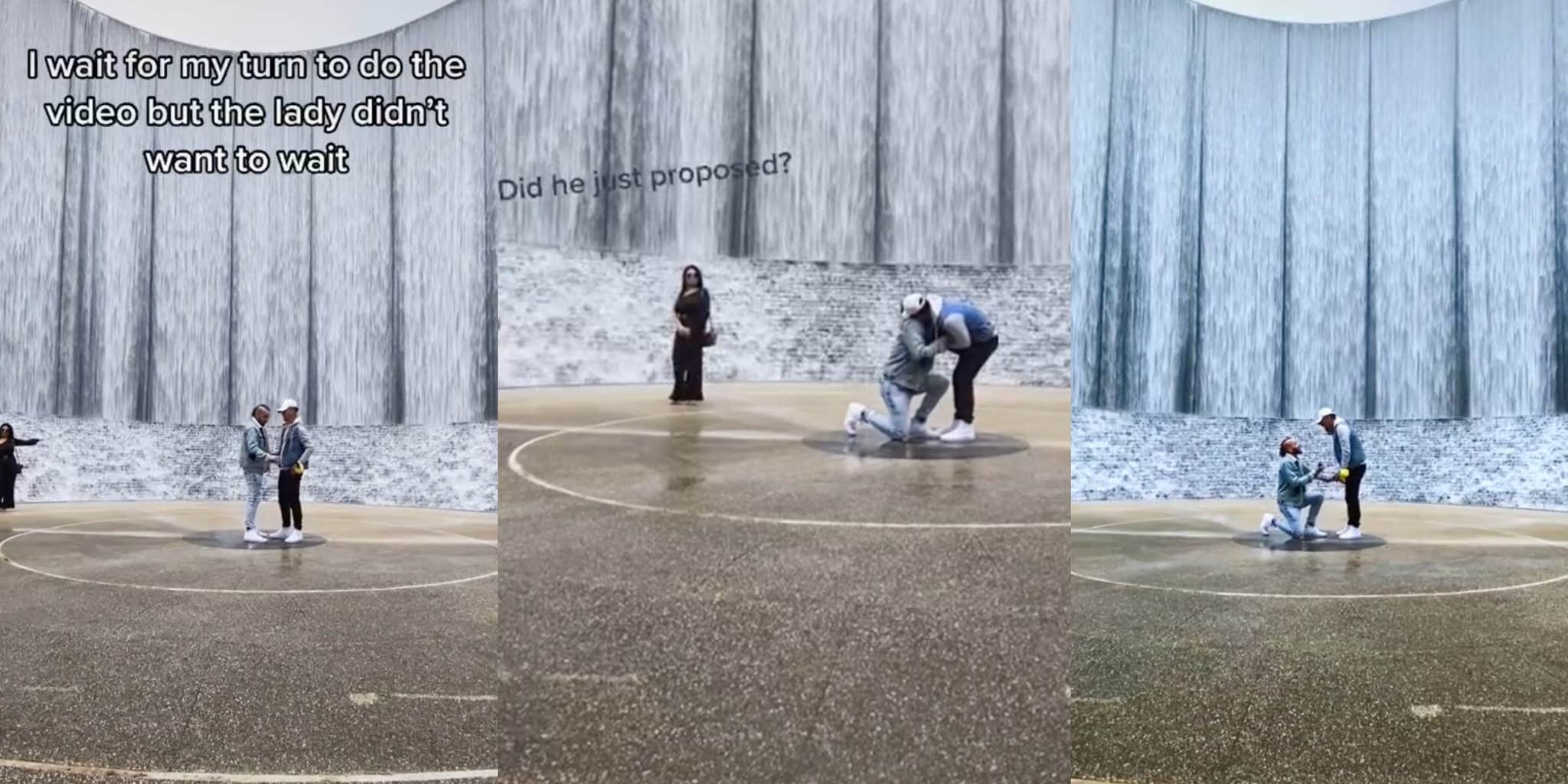 Woman Crashes TikToker’s Proposal to Take Photos, Dividing Viewers