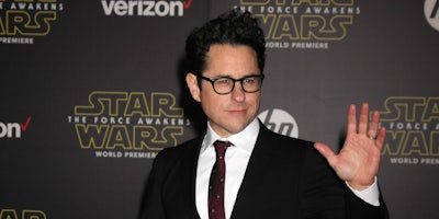 jj abrams at the force awakens premiere