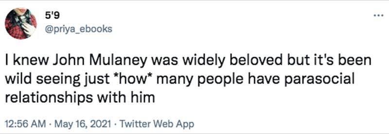 tweet about john mulaney