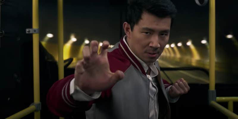 simu liu in shang-chi and the legend of the ten rings