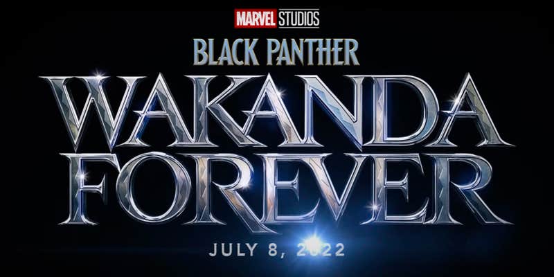 black panther wakanda forever logo