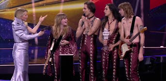 italian band måneskin on eurovision