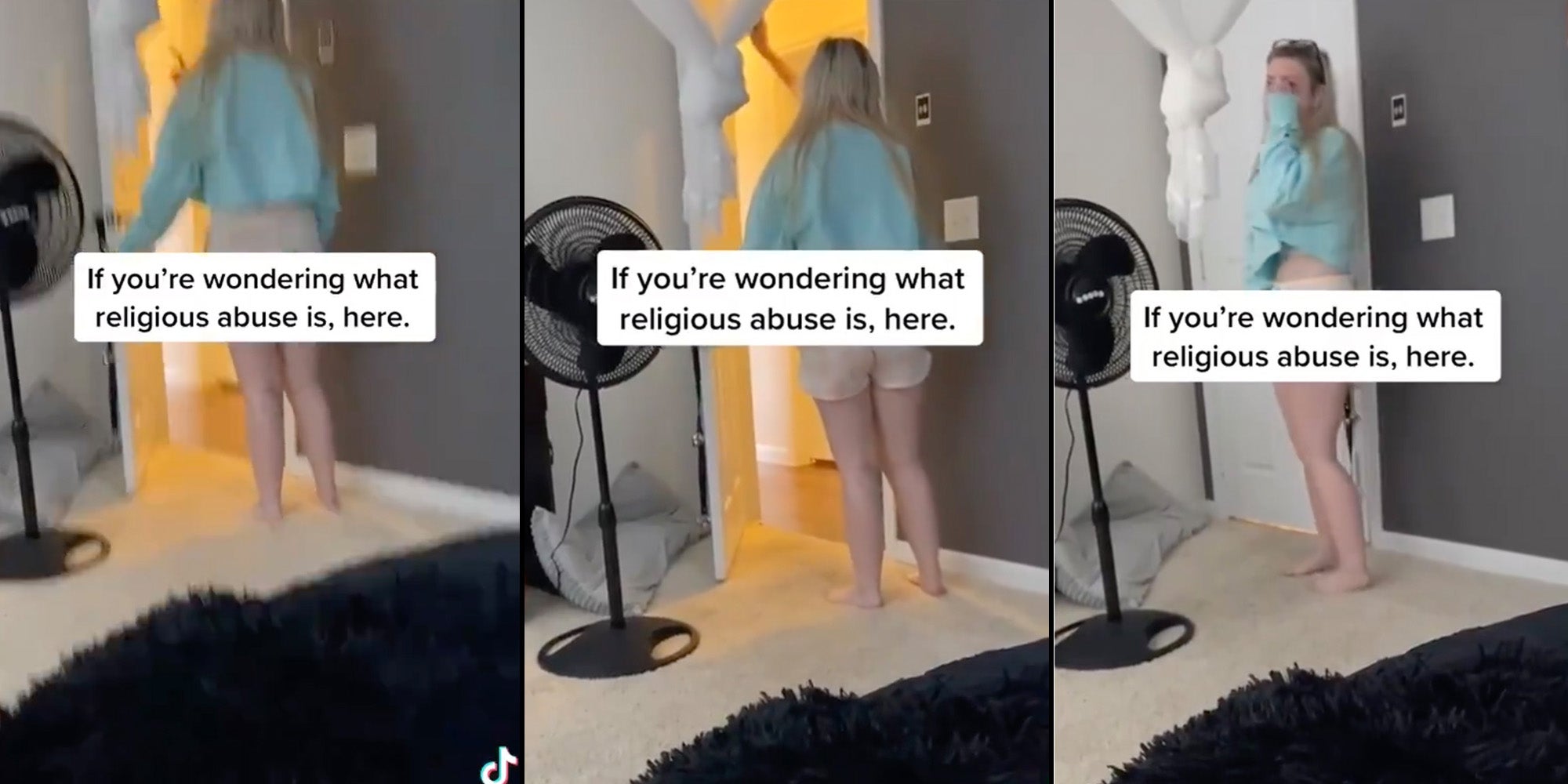 tiktok viral video exorcism