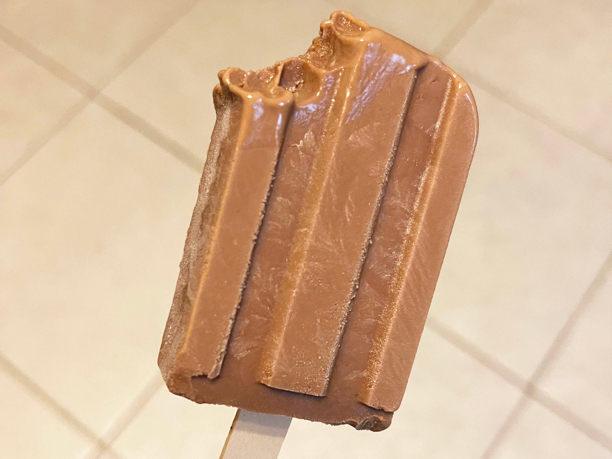finished fudge pop