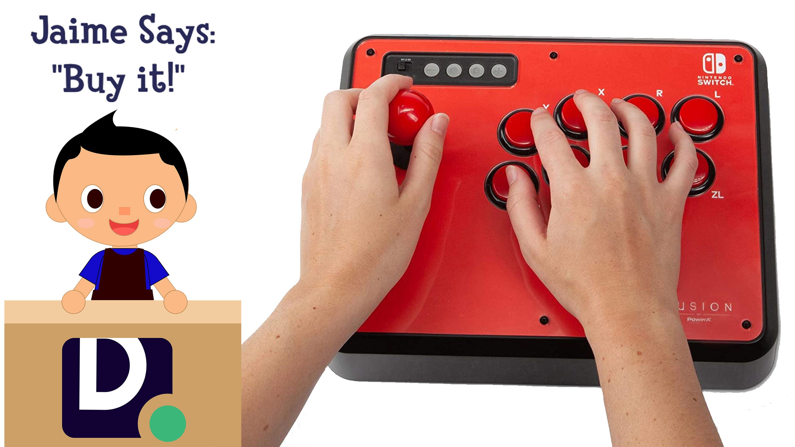 jaime says buy it power a fight stick