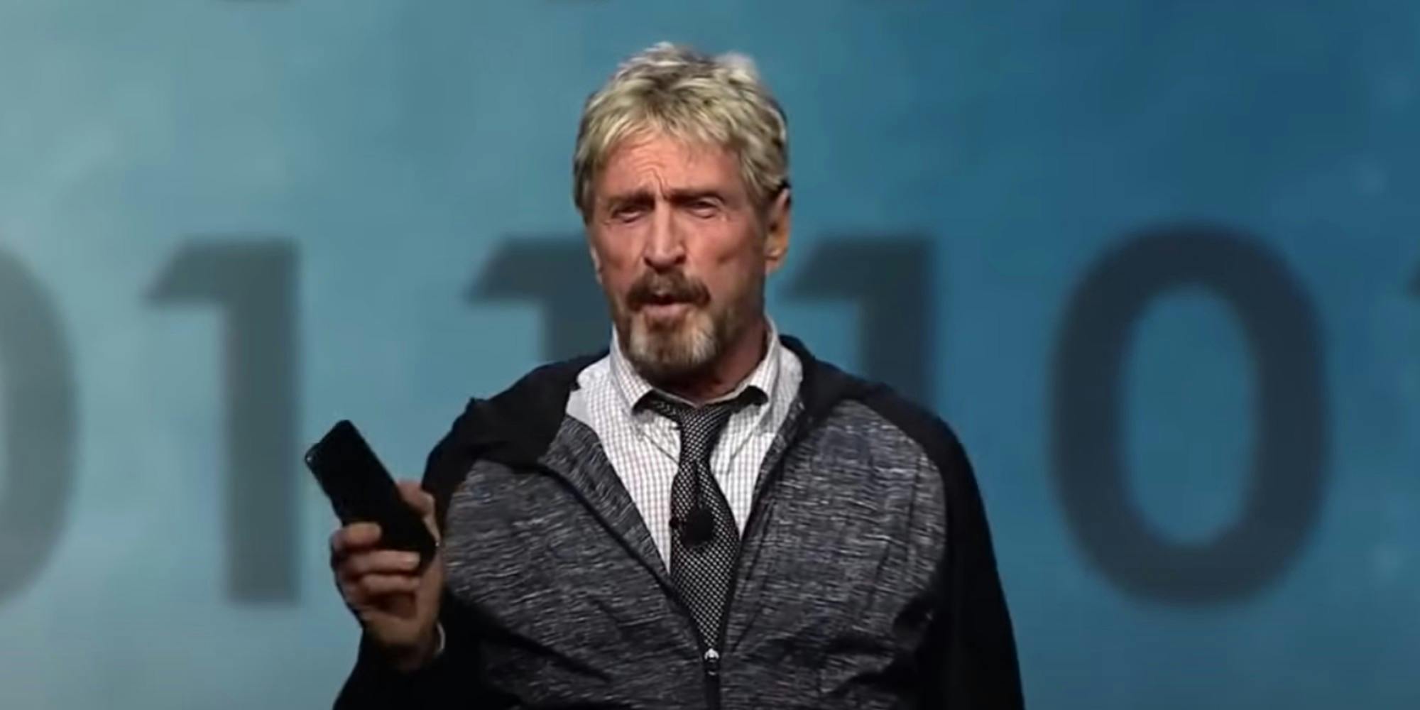 antivirus pioneer john mcafee