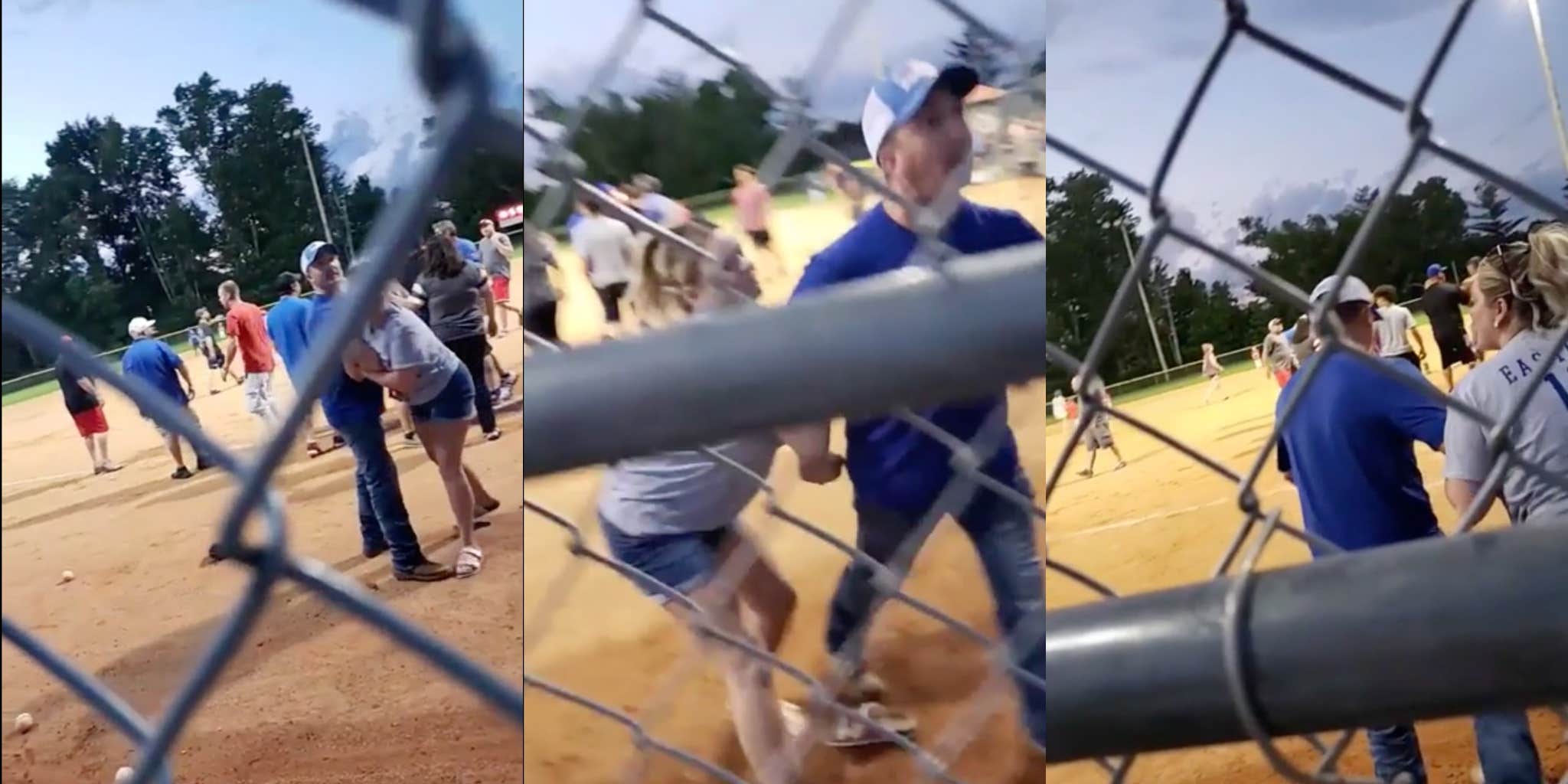 Video Parents Have a Meltdown During Little League Game