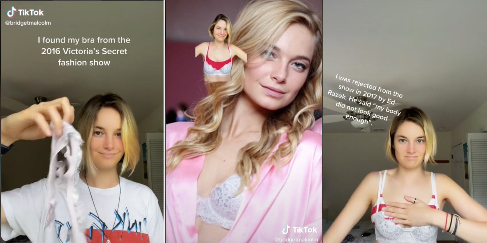 Ex-Victoria's Secret Model Critcizes Company in Viral TikTok
