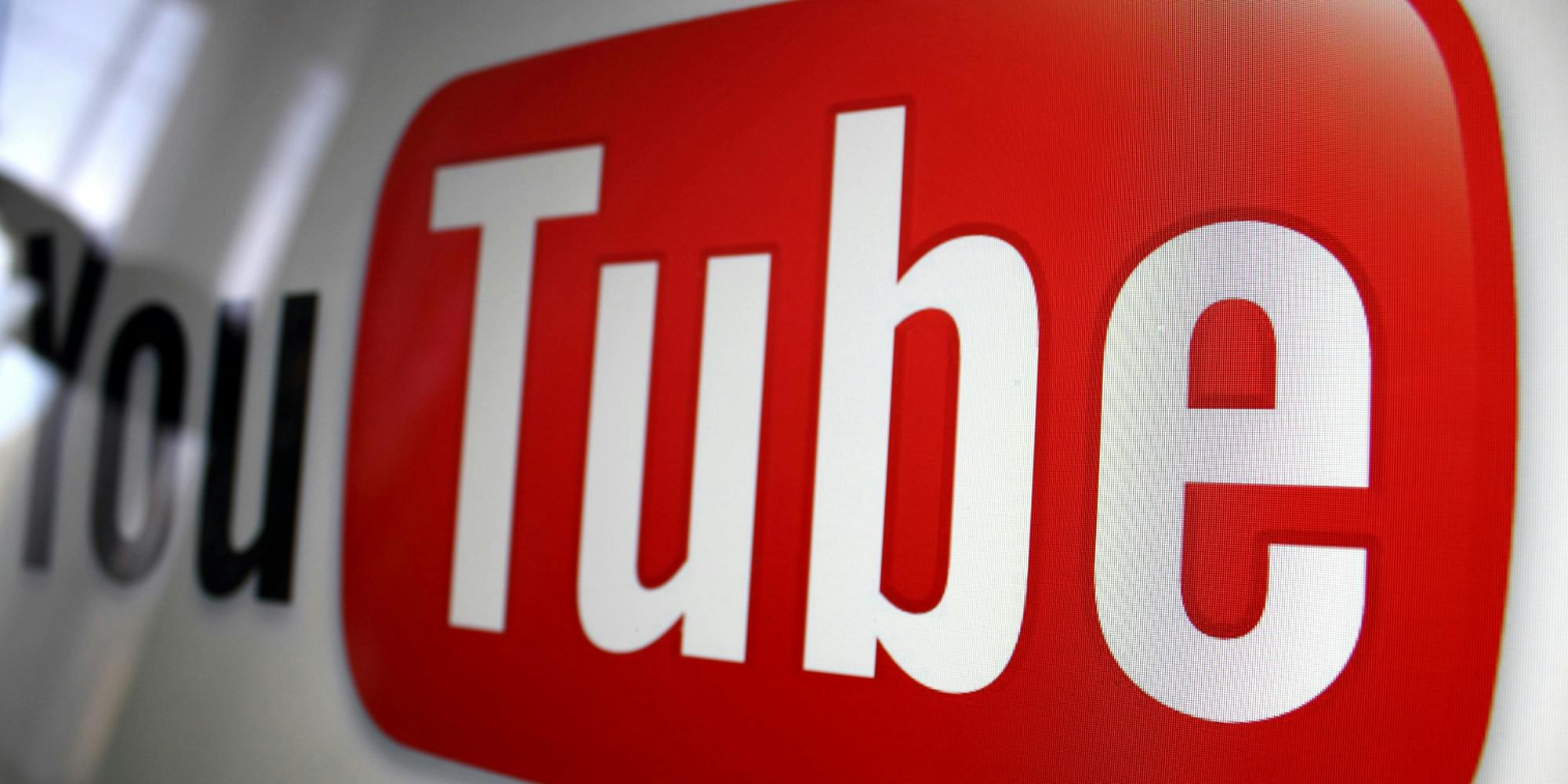 The YouTube logo.