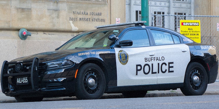 A Buffalo PD car.