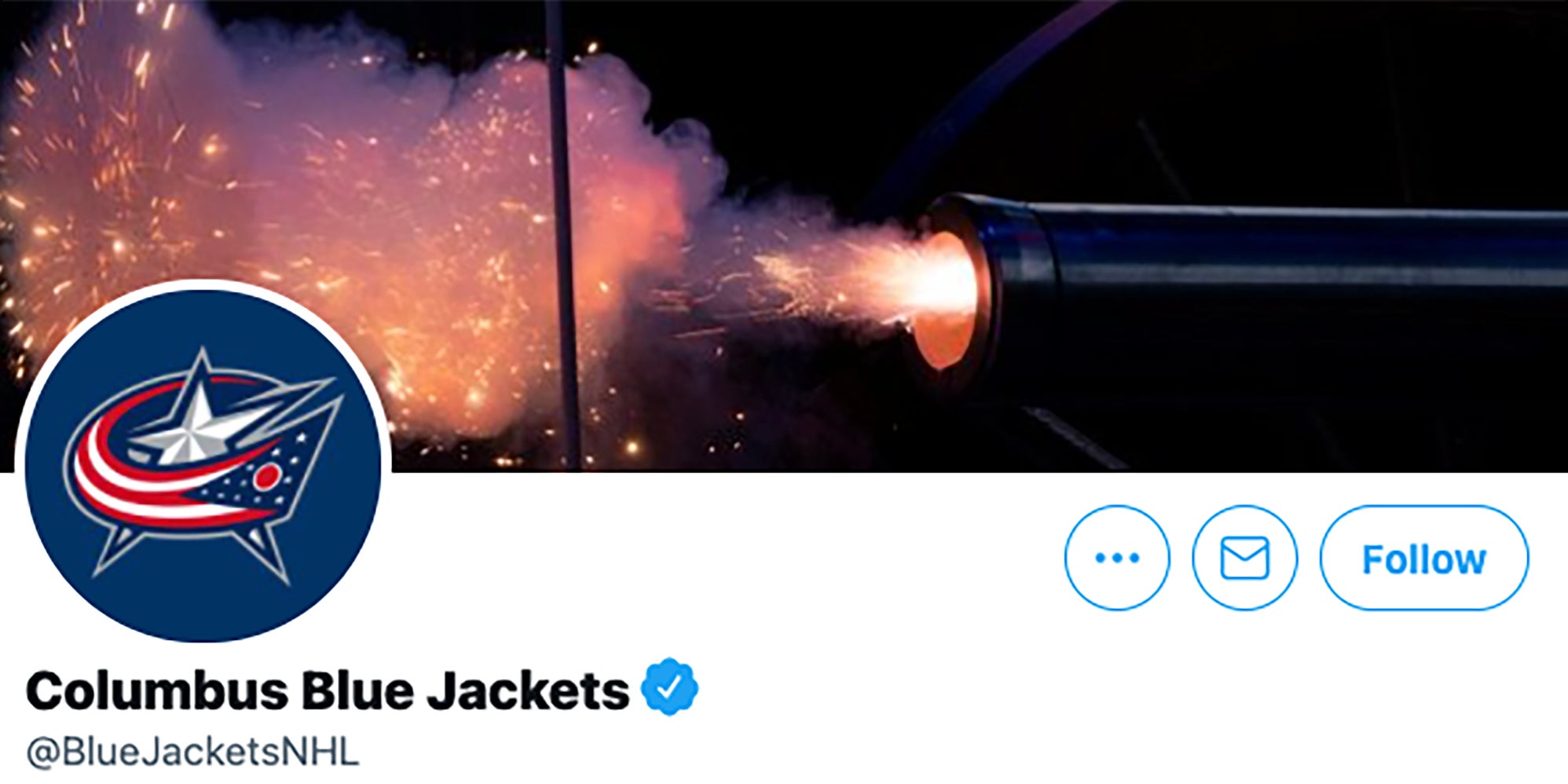 Hockey Player Dies in Fireworks Accident, Team Leaves Up Cannon Photo