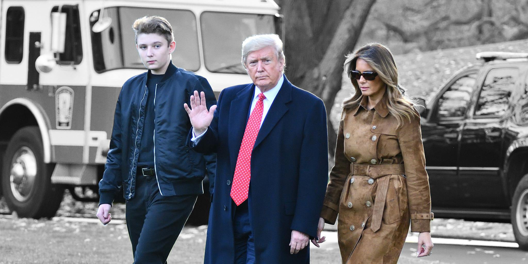 How Tall Is Barron Trump? At Least 6'7" These Days