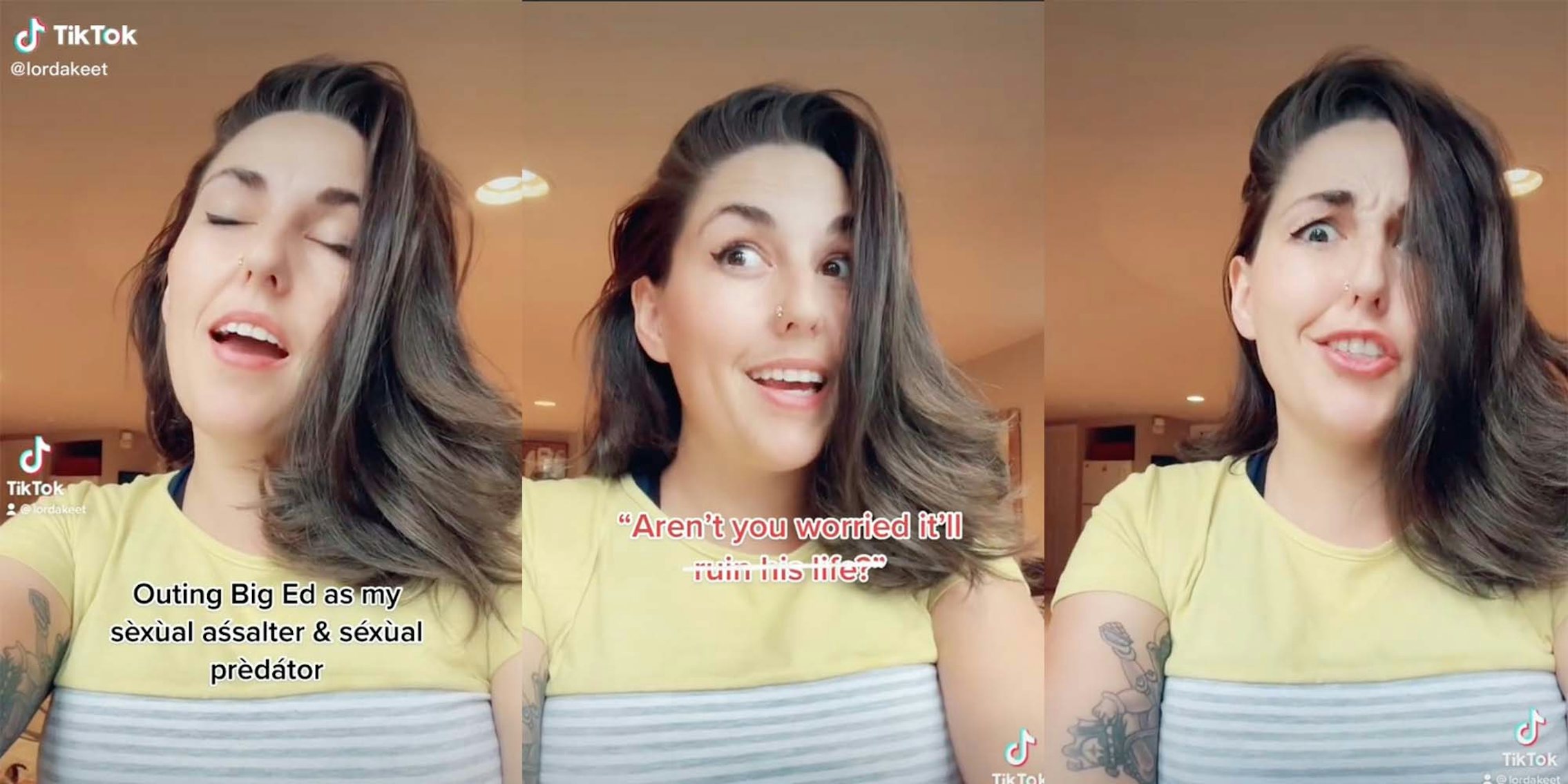 In a TikTok, Lorelei Clemens says that TLC's Big Ed sexually assaulted her.