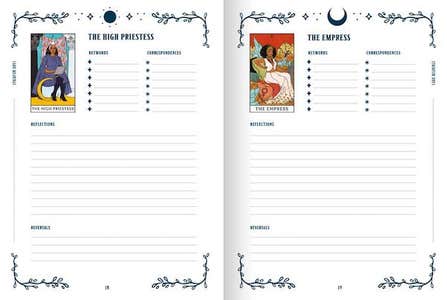 Modern Witch Tarot journal