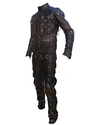 Custom Leather Bondage Suit