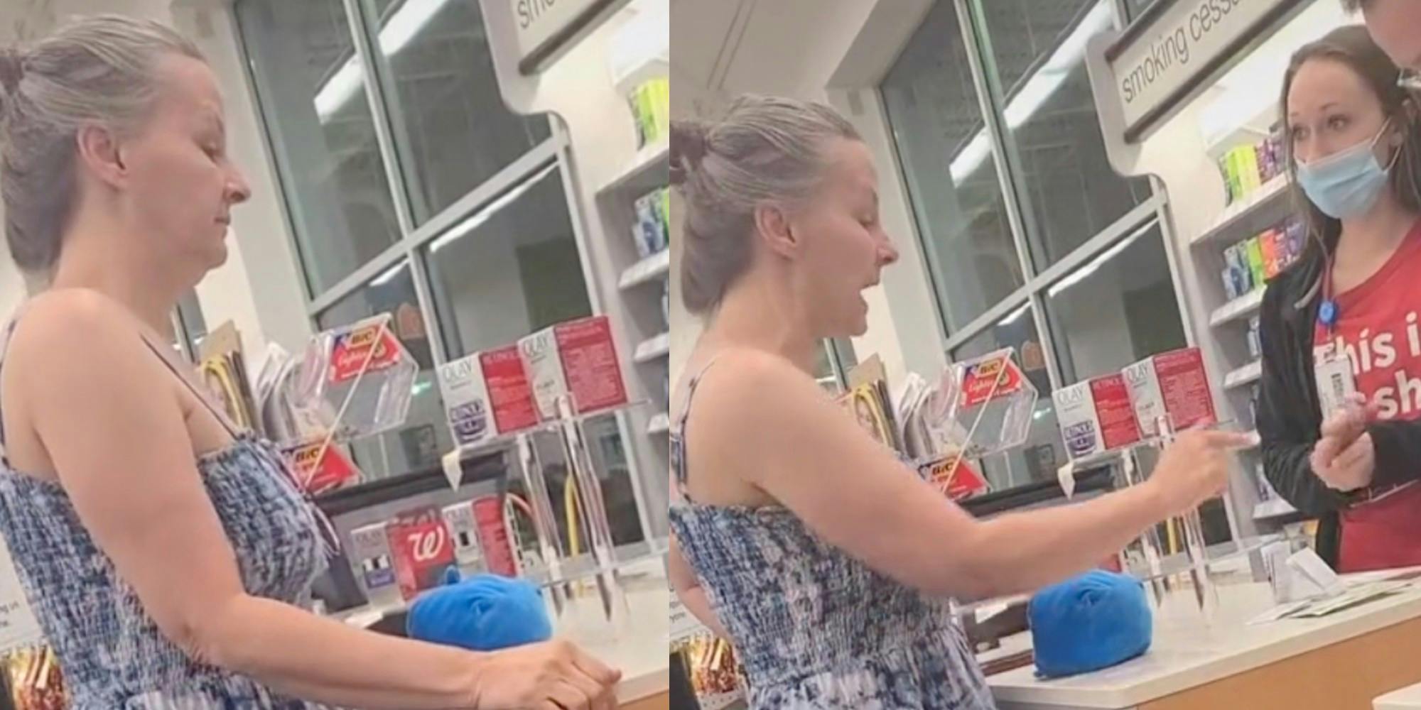 Video shows customer yelling at Walgreens manager