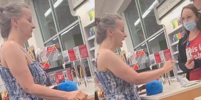 Video shows customer yelling at Walgreens manager