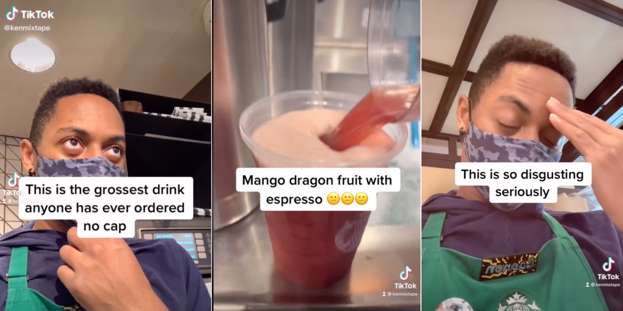 Starbucks Barista Shares 'Grossest' Drink They've Ever Made On TikTok