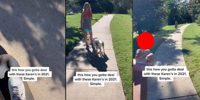 tiktok skateboard karen