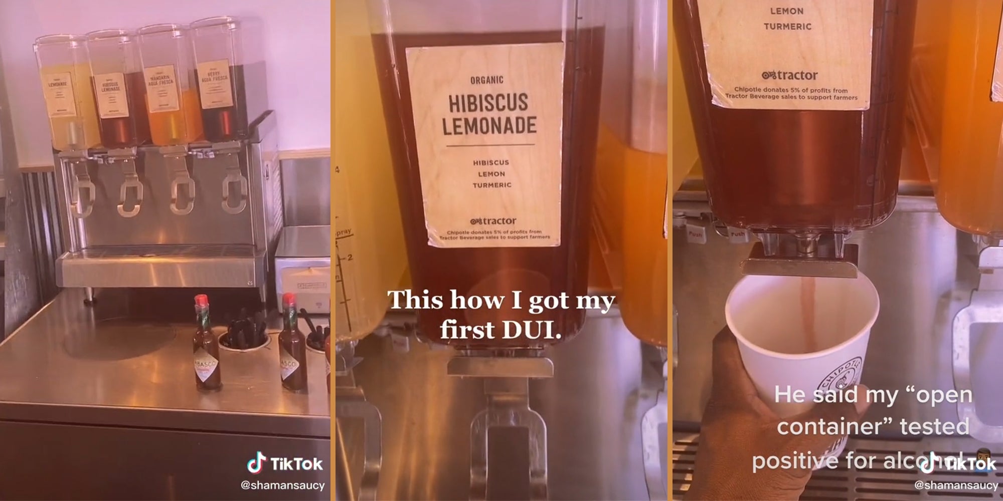 TikToker Says Hibiscus Lemonade at Chipotle Got Them a DUI