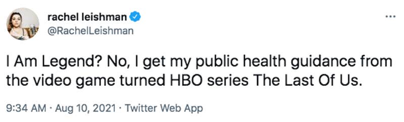 tweet about i am legend