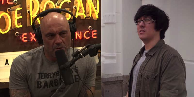 Joe Rogan and Ron Watkins