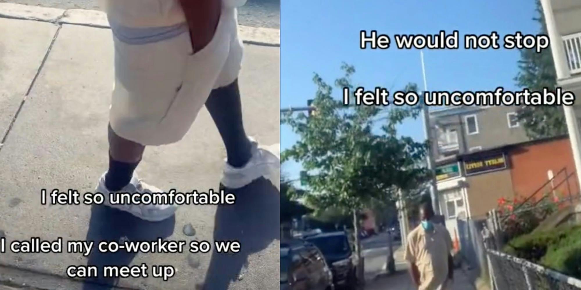 Woman Catches Man Following Her On Her Walk To Work In Viral Tiktok