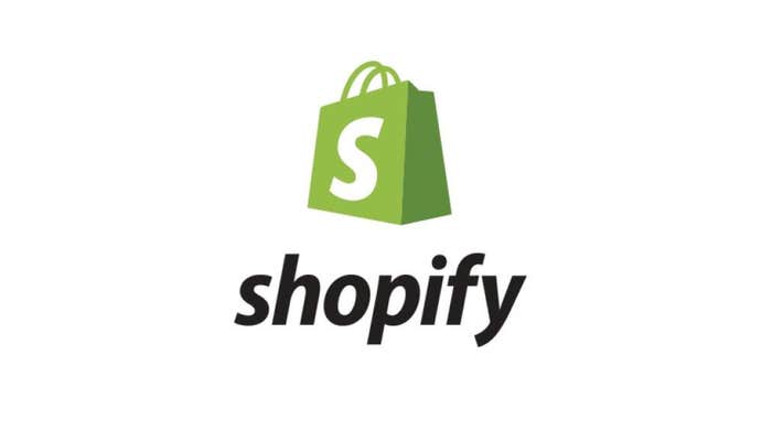 shopify logo with green bag