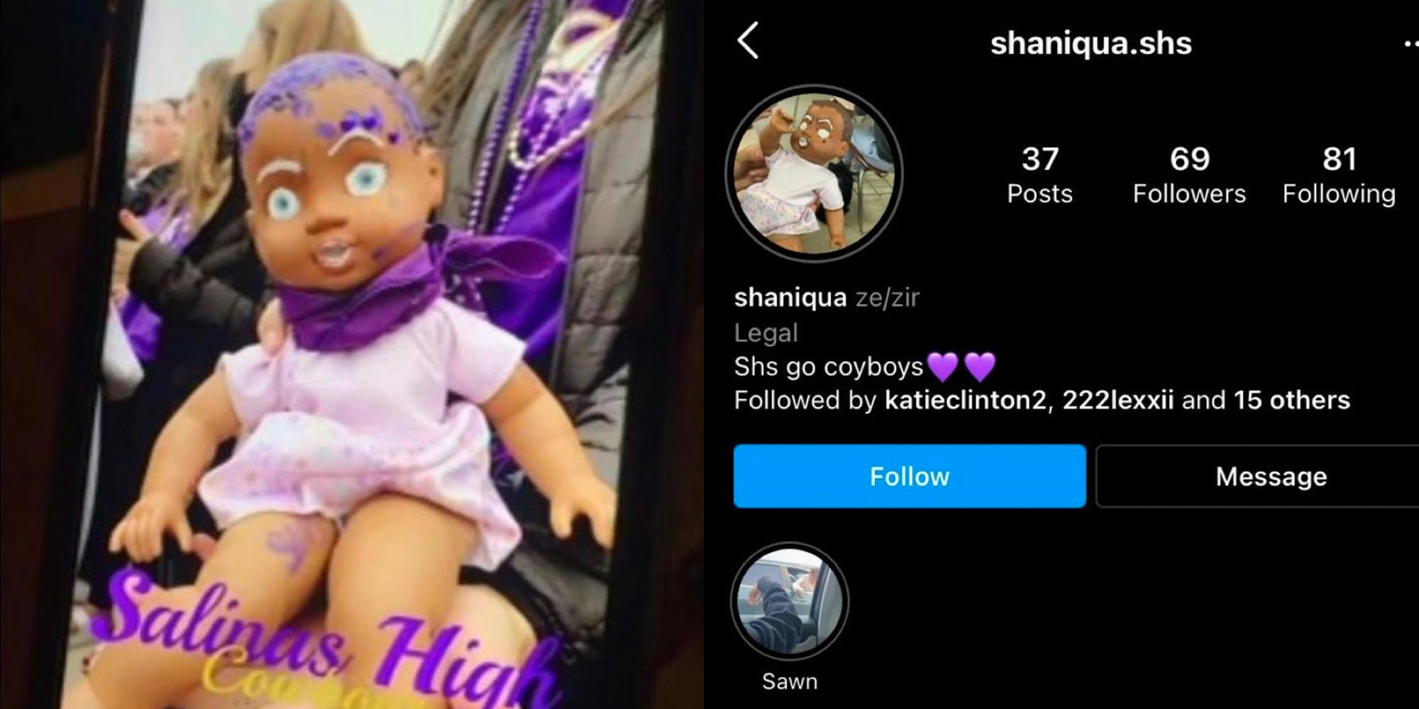 salinas high school racist doll