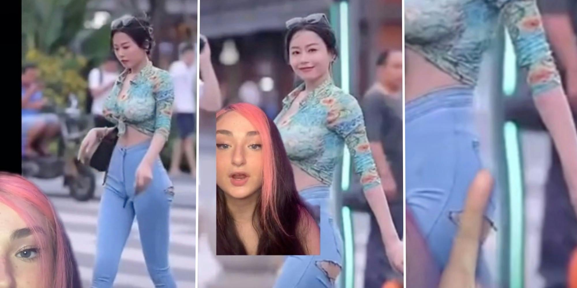 TikTok unrealistic body edits