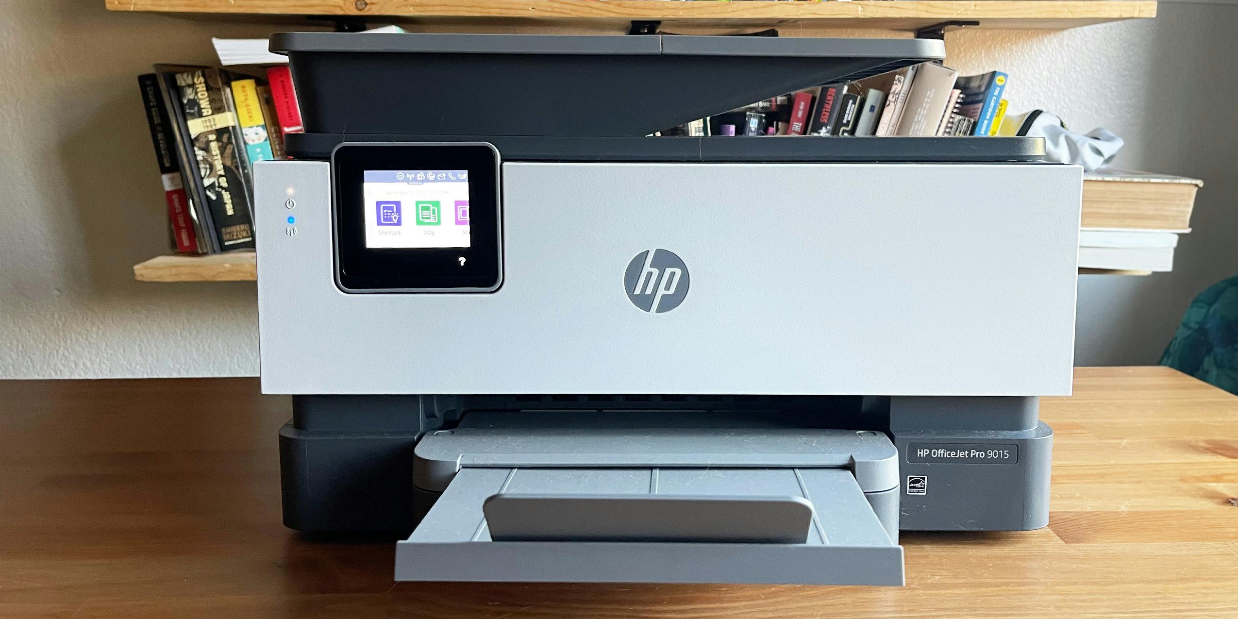 hp officejet pro 9015 in a home office