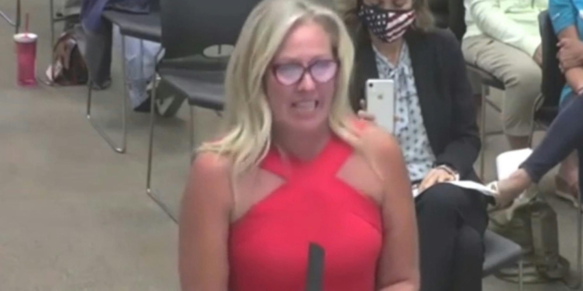 Woman Rants About Anal Sex at School Board Meeting