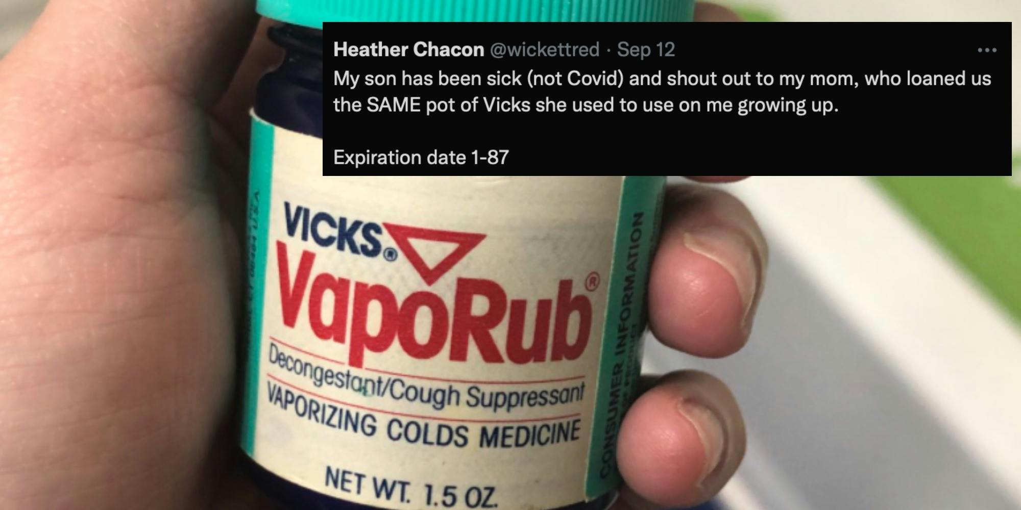 Twitter Vicks VapoRub Nostalgia