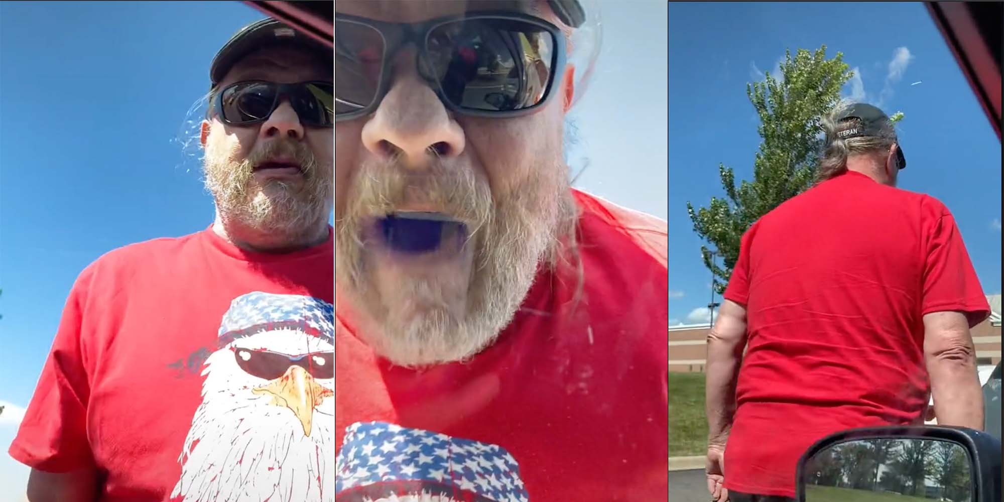 In a TikTok, a woman says she was run off the road because of her Black Lives Matter bumper sticker.