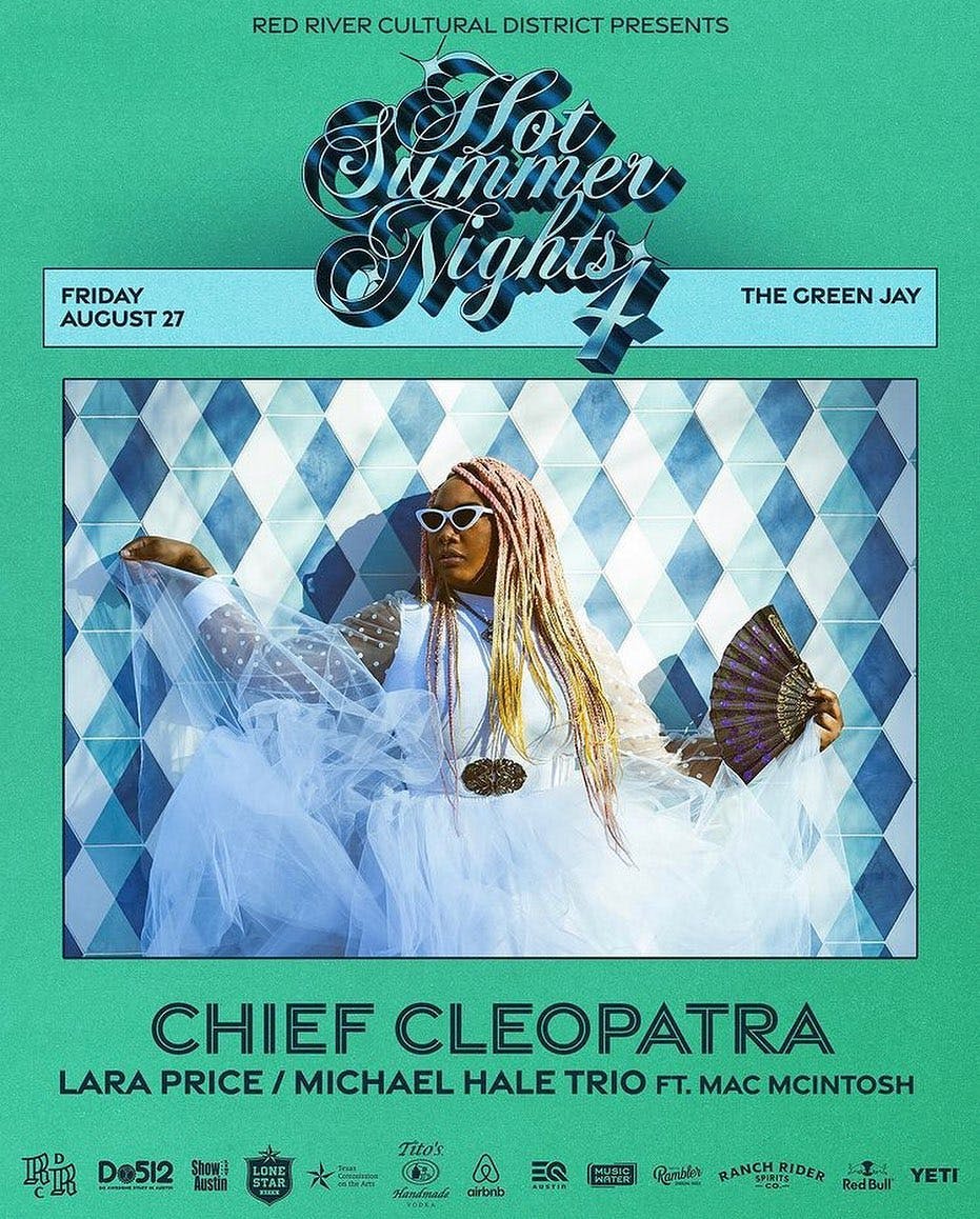 Chief Cleopatra show poster