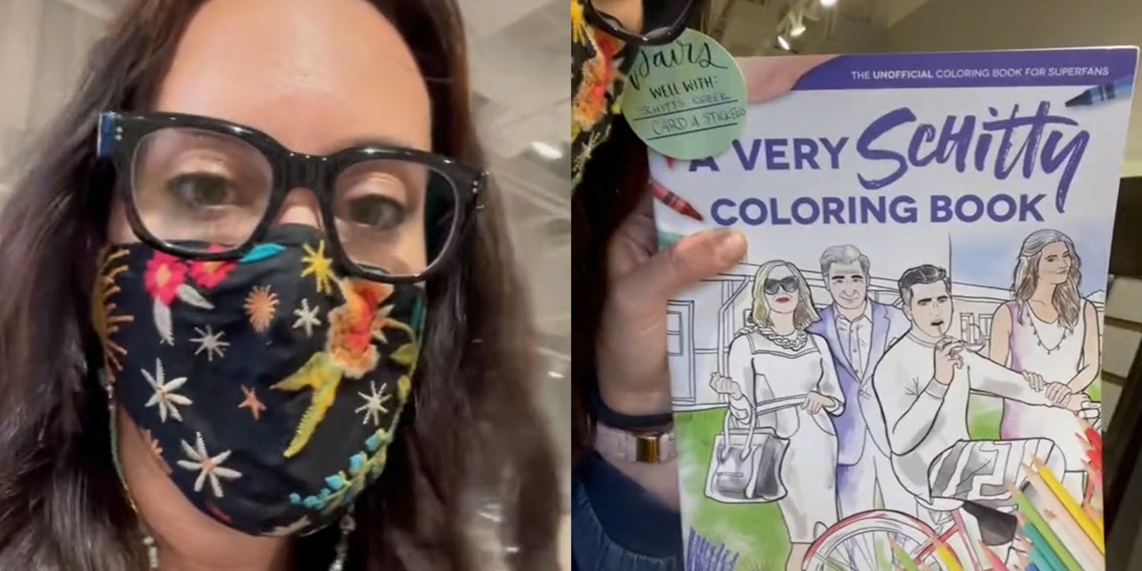 Christina Haberkern shared a video with her book from a Paper Source store