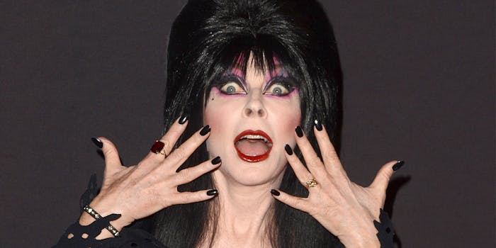 Elvira, aka Cassandra Peterson