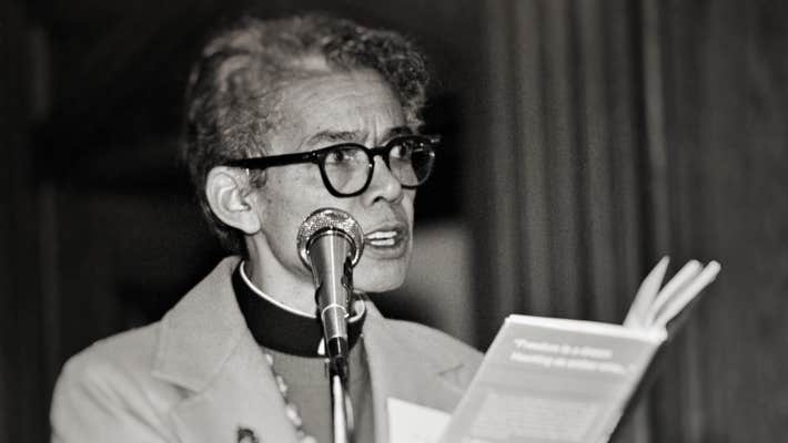 pauli murray reading something