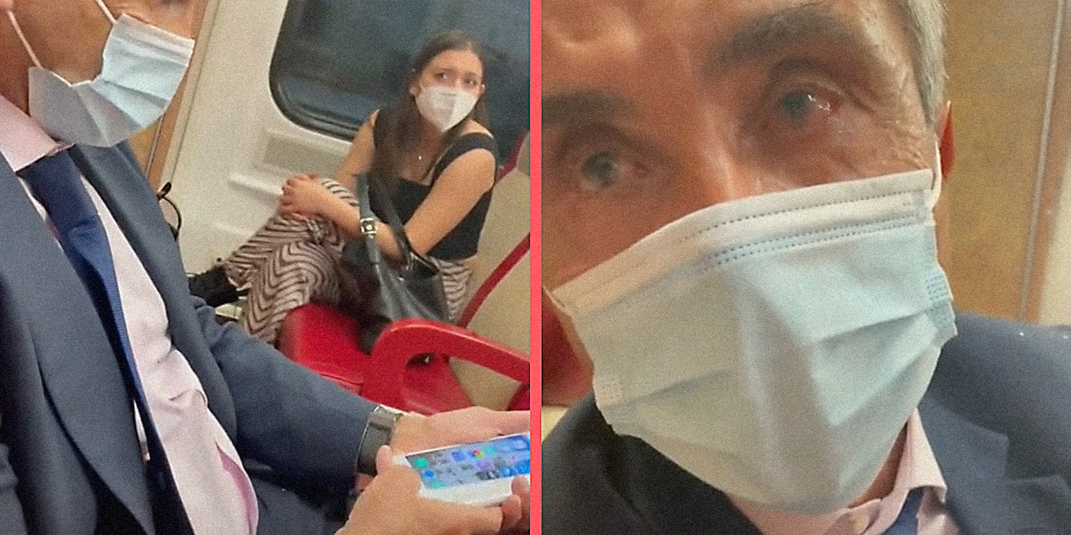 Women Confront Man For Allegedly Taking Upskirt Photos On Train